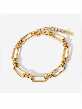 18K Gold Plated Chain Bracelet